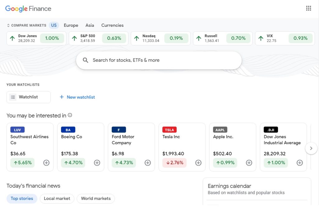 google finance what is it