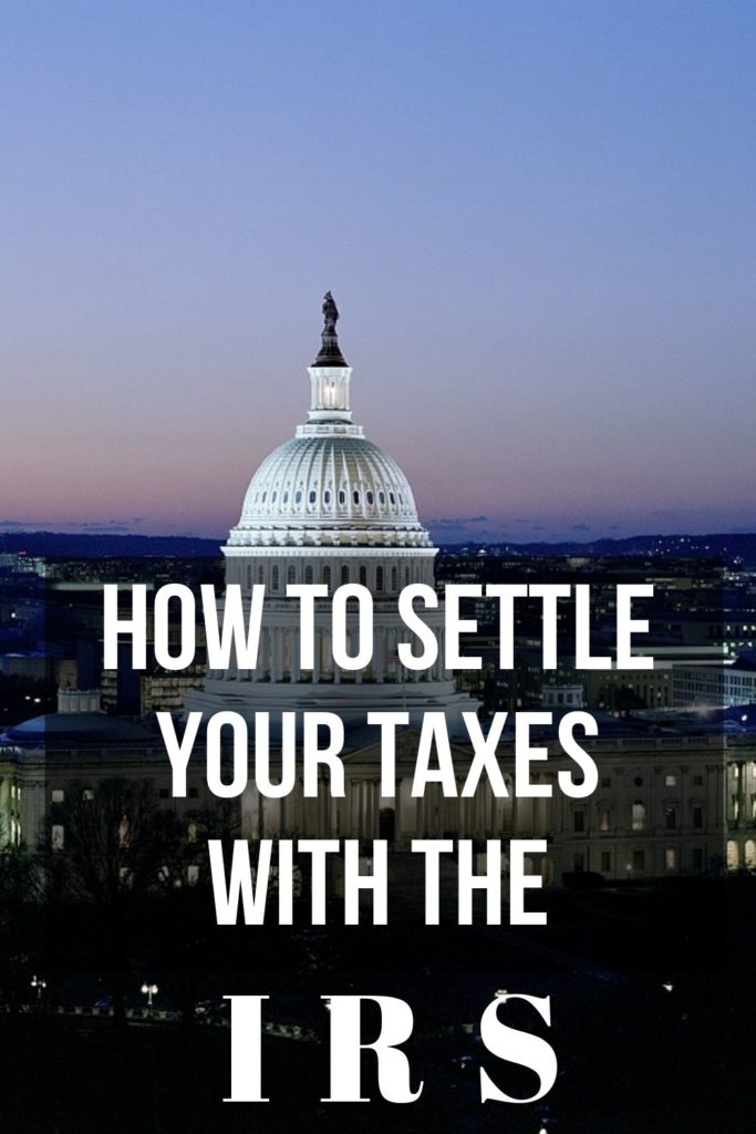 how to settle taxes with irs pin