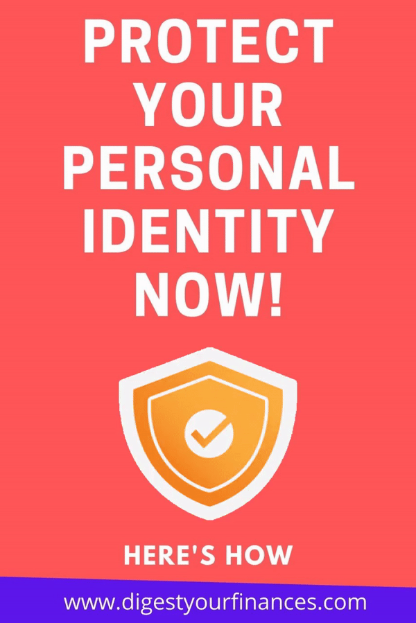 Prevent Identity Theft pin