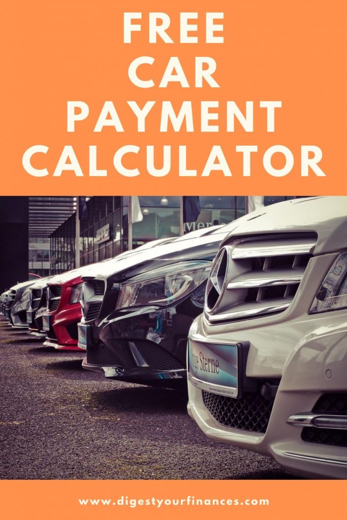 car payment calculator pin