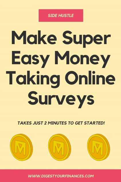 make money from taking surveys pin