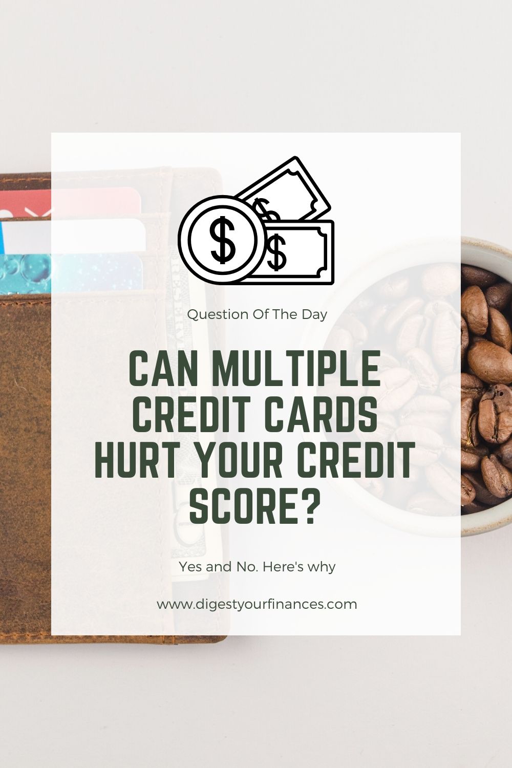 can multiple credit cards hurt your credit score pin